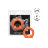 alpha ring by Calextotics Cockring Alpha Dual Ball 37mm Orange